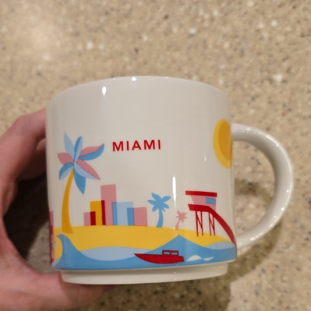 Starbucks You Are Here Mug Miami